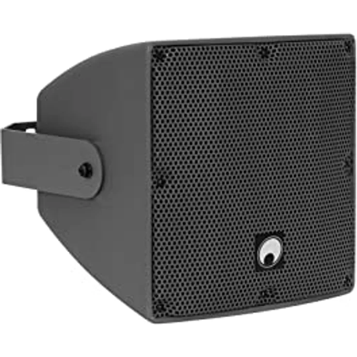 Omnitronic ODX-208TM Installationslautsprecher, passiver PA-Lautsprecher für 100V-Systeme, klarer Klang, dunkelgrau – Bild 1