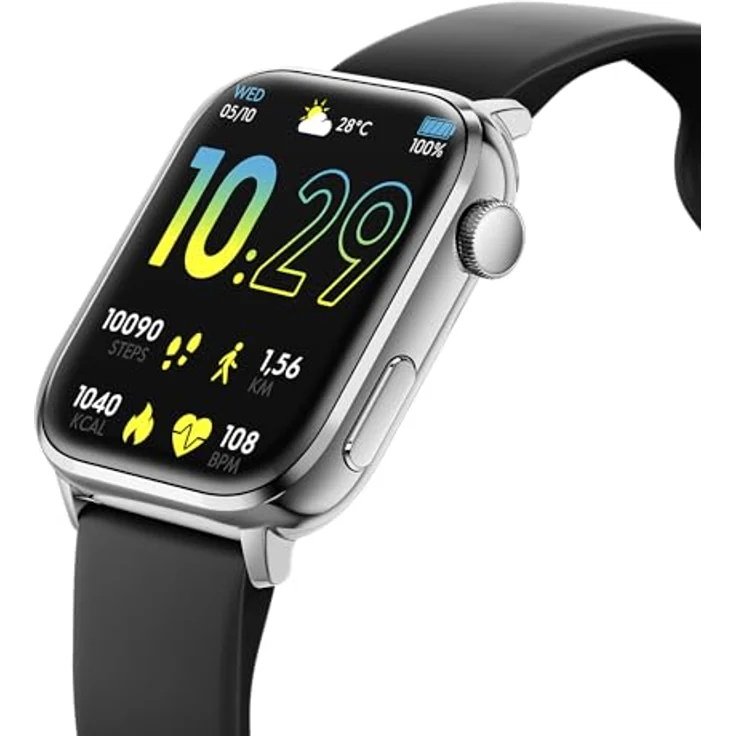 ICE Watch ICE smart 2.0 AMOLED Silver, Sportuhr + Smartwatch – Bild 3