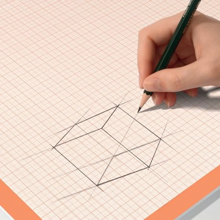 SIGEL HO270 Papier-Schreibunterlage zum Abreißen, Millimeterpapier-Block – Bild 3