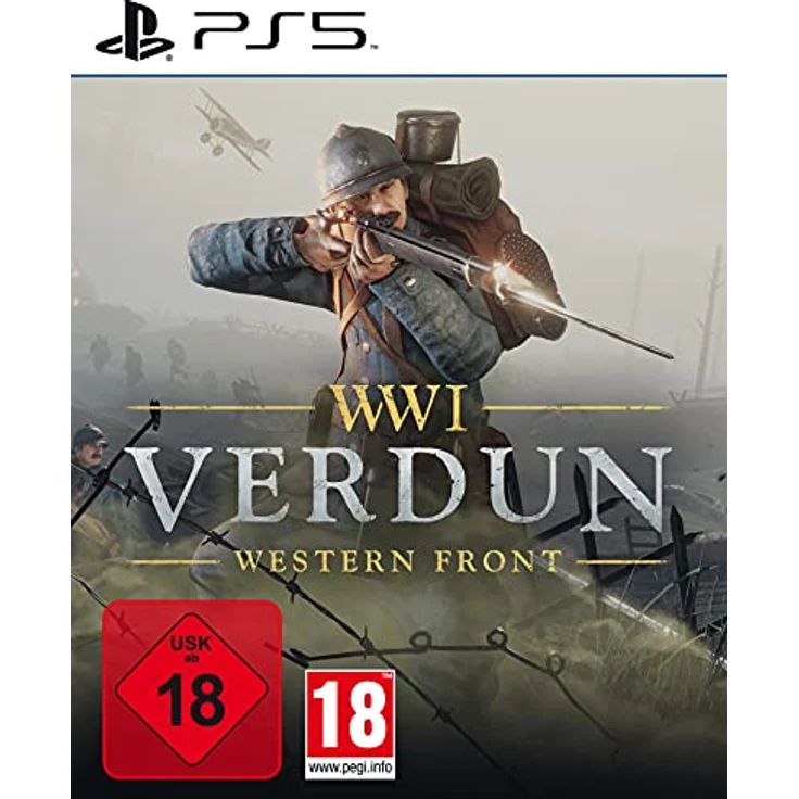Markt + Technik VERDUN - WWI - Western Front - PS5 Spiel mit Einzel- und Online Mehrspieler, historische Waffen und Grabenkämpfe – Bild 2