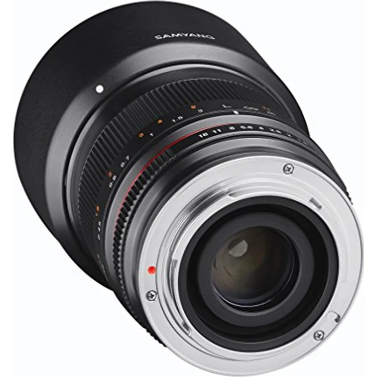 Samyang 35-1,2 Objektiv APS-C Fuji X manueller Fokus Fotoobjektiv, Weitwinkelobjektiv schwarz – Bild 4