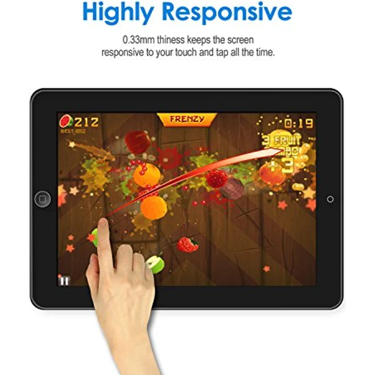 JETech 0337-SP-IPAD234-GLASS iPad 2/3/4 Klare 1Stück(e) (0337-SP-IPAD234-GLASS) – Bild 4