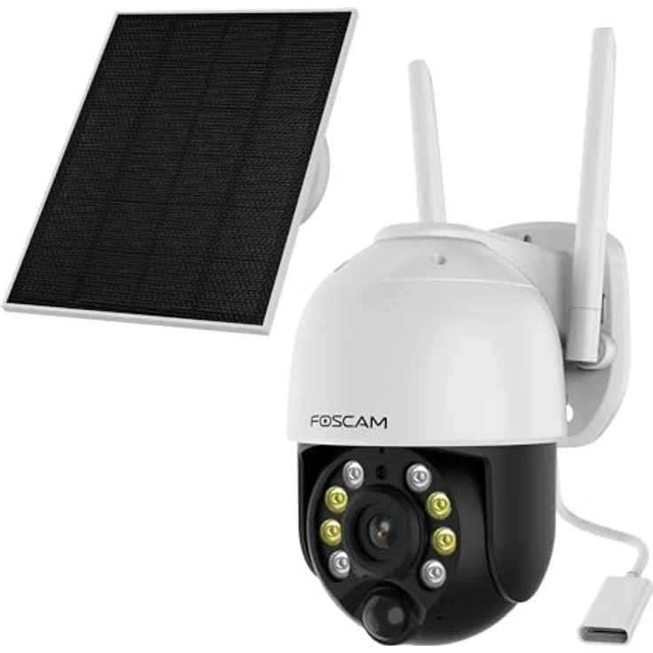 Foscam Deutschland IP Kamera FOSCAM B4 Weiß, Outdoor 4MP Netzwerkkamera – Bild 1