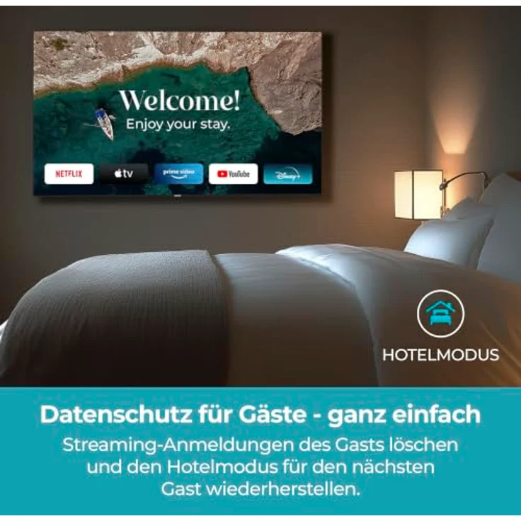 Cello 16″ Tizen OS Smart LED TV (CT626TZH), Full HD mit Triple Tuner, Pitch Perfect Sound, WLAN, Bluetooth und Tizen App Store – Bild 14