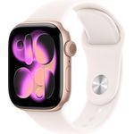 Apple Watch Series 11 (42 mm, nur WLAN), Smartwatch mit Schlafindex, EKG-Funktion und bis zu 24 Stunden Batterielaufzeit, wasserdicht bis 50 Meter