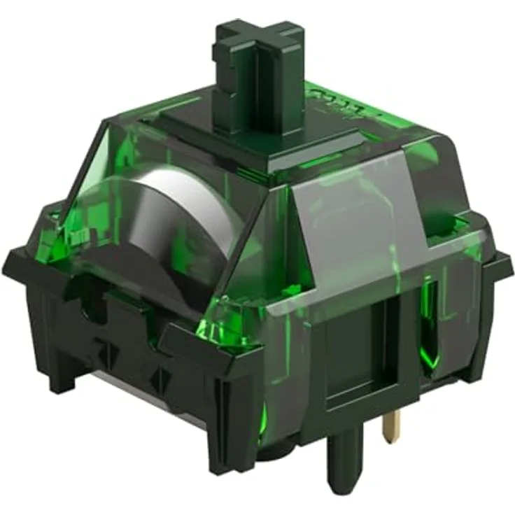 Akko Monsgeek Green Fog Switch, mechanisch, 3-Pin, linear, MX-Stem, 60g - 45 Stück - Akko Monsgeek Green Fog Switch, 60g, linear, MX-Stem, 3-Pin - 45 Stück