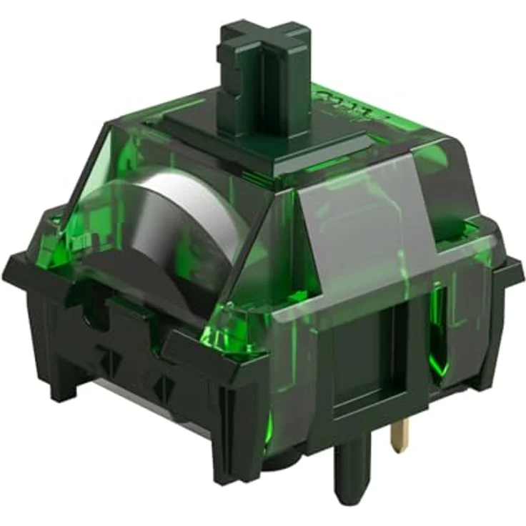 Akko Monsgeek Green Fog Switch, mechanisch, 3-Pin, linear, MX-Stem, 60g - 45 Stück - Akko Monsgeek Green Fog Switch, 60g, linear, MX-Stem, 3-Pin - 45 Stück – Bild 1