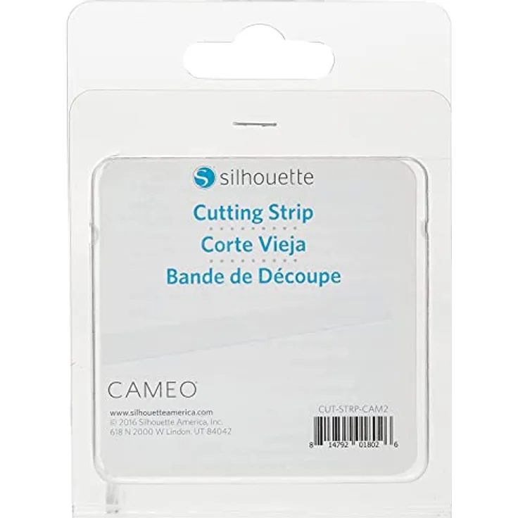 Silhouette Ersatz Schneideleiste für CAMEO 1, CAMEO 2 und CAMEO 3, selbstklebend mit Montageanleitung