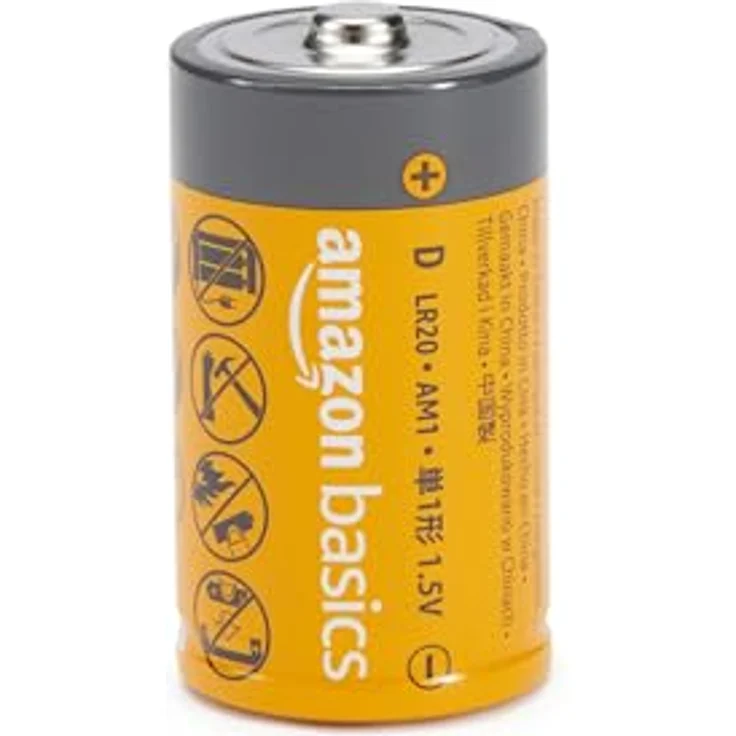 AmazonBasics Batterien Alkali, Typ D, 12 Stück – Bild 3