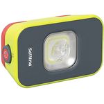 Philips LED-Arbeitsleuchte Xperion 6000 Flood Audio, wiederaufladbarer LED-Strahler mit Zoom- und dimmbarem Flut- und Spotlicht, Bluetooth Lautsprecher, 1000lm, Gestensteuerung, Powerbank Funktion