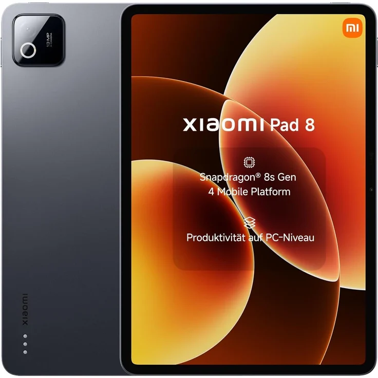XIAOMI Pad 8 Tablet, 11,2 Zoll, 12GB RAM, 256GB Speicher, 9200mAh Akku, WiFi, Grau
