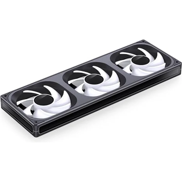 Jonsbo ZB-360 Gehäuselüfter, PWM, ARGB - 360mm, schwarz mit Unendlichkeitsspiegel-Effekt – Bild 4