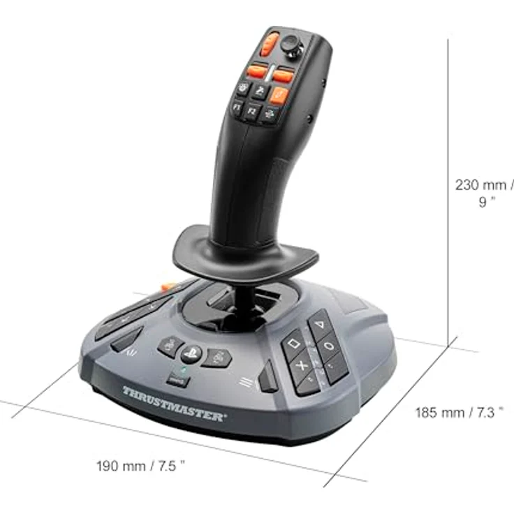 Thrustmaster SIMTASK FARMSTICK, Joystick für Farming- und Bausimulationen mit 3 x 16-Bit-Richtungsachsen und H.E.A.R.T Magnetsensoren – Bild 9