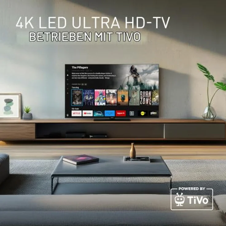 Panasonic TB-50W61AEZC, 50 Zoll 4K Ultra HD LED TV mit Dolby Vision und TiVo Smart TV – Bild 2