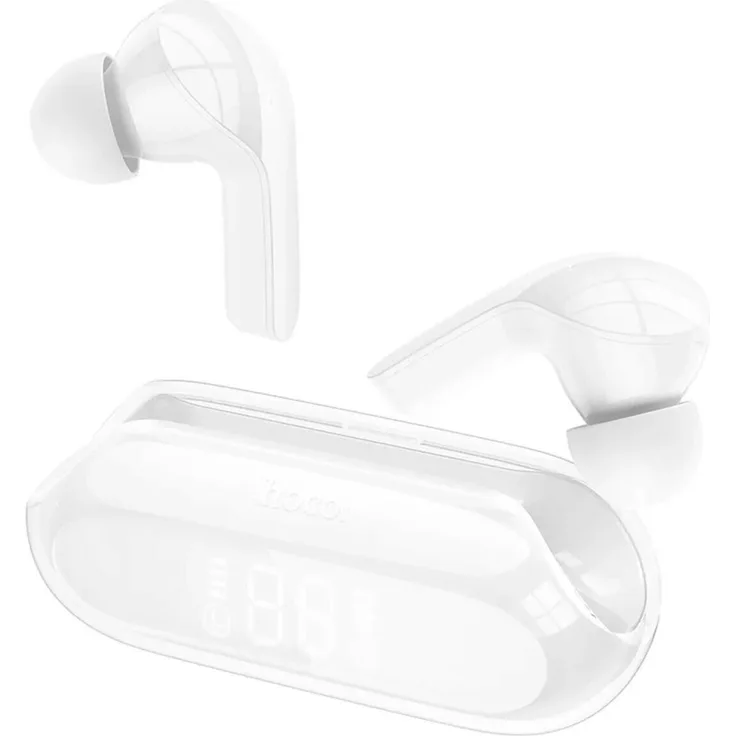 Hoco Kabellose Bluetooth-Kopfhörer TWS EW39 in Weiß, Bluetooth Version 5.3 mit ENC-System