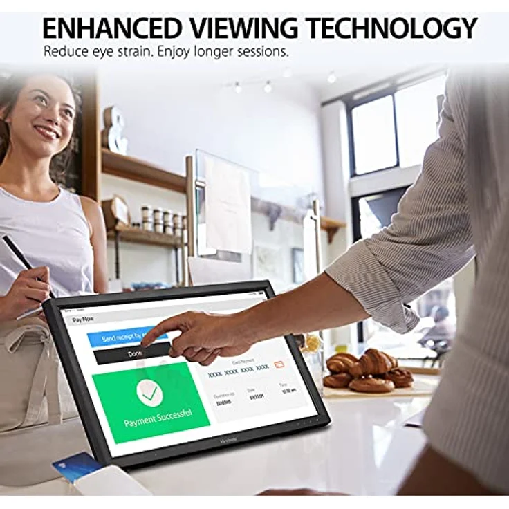 VIEWSONIC TD2223 - 21,5 Zoll, Full HD (1920 x 1080 Pixel), TN, 75 Hz, 5 ms, 250 cd/m² (TD2223) – Bild 5