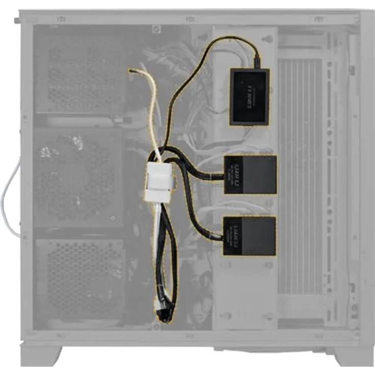 Ｌｉ ＬＩＡＮ　ＬＩ PW-U2TPAW USB Hub - weiß, USB-Hub mit all-in-one Anschlussmöglichkeiten – Bild 4