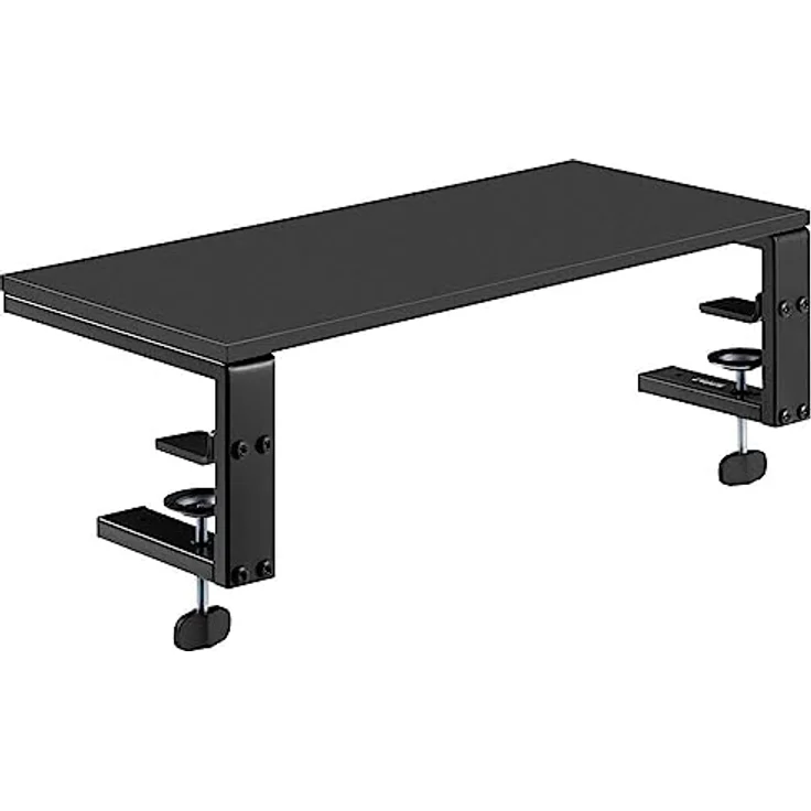 SpeaKa Professional SP-10938480 Monitor-Erhöhung Schwarz, Platz sparende Bauform, Höhen-Bereich: 236 mm (max) – Bild 2