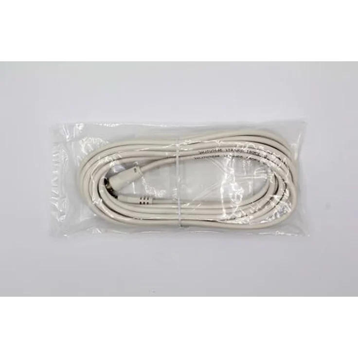 1aTTack Koaxial/SAT Anschluss-Kabel (F-Stecker auf Koaxialkupplung, 5m) weiß – Bild 3