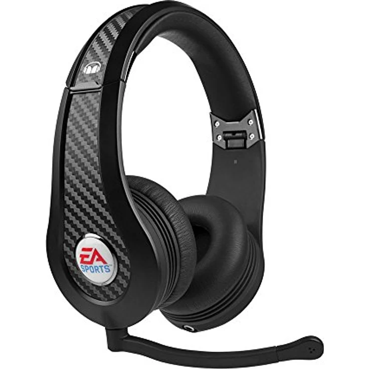 Monster MVP Carbon by EA Sports OnEar Gaming-Headset (PS3, Xbox 360, Wii, PC) schwarz – Bild 3