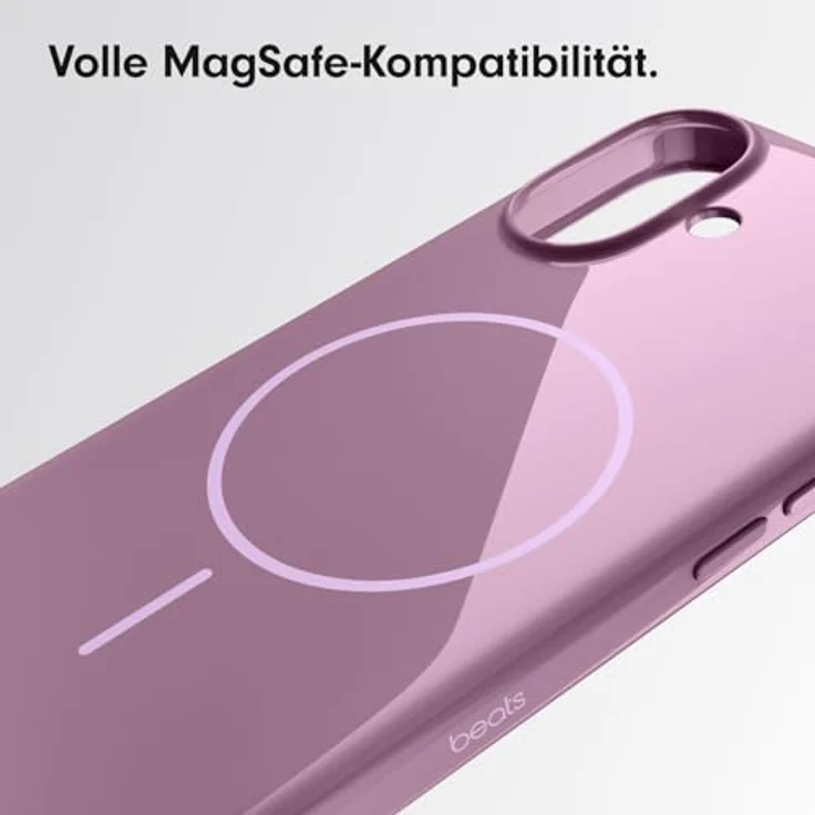 beats Case iPhone 16 Pro Max- MagSafe, Kratzfeste Schutzhülle, passgenau, Innenfutter aus Mikrofaser - Abendlila – Bild 3
