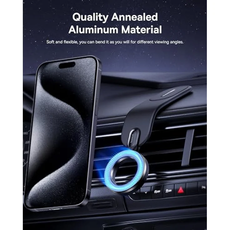 Baseus PrimeTrip Series C02, Magnetische Telefon Halterung für Smartphones, schwarz – Bild 2