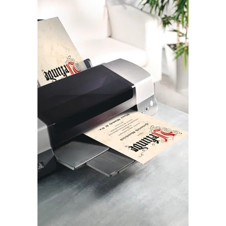 sigel Design-Papier, DIN A4, Motiv ´Urkunde igraphie´  – Bild 3
