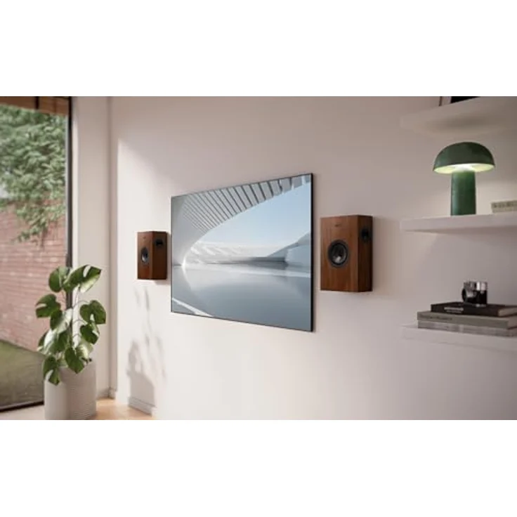 KEF Q4 Meta passiver Center- / LCR-HiFi-Wandlautsprecher, Satin White | 2-Wege-Bassreflex | Uni-Q-Treiber mit MAT – Bild 5