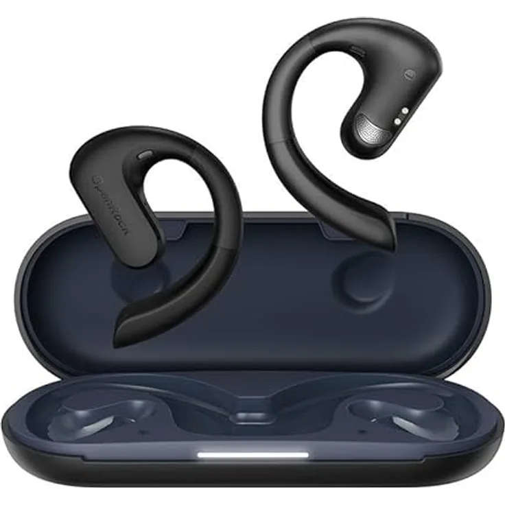 OneOdio OpenRock S Bluetooth Ohrhörer mit TubeBass-Technologie, Relax- und Rock-Modus, 19 Stunden Akkulaufzeit, IPX5 wasserdicht