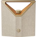 Bugani Brief Plus Bluetooth-Lautsprecher, 4 Zoll Subwoofer, Bluetooth 5.4, IPX5 wasserdicht, 13 h Akkubetrieb, champagne