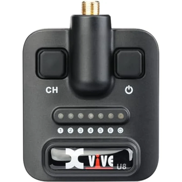 Xvive U8 Acoustic Guitar Wireless System, kabelloses Mikrofon mit supernieren Charakteristik, 5 Std. Akkulaufzeit und Plug-and-Play Bedienung – Bild 2