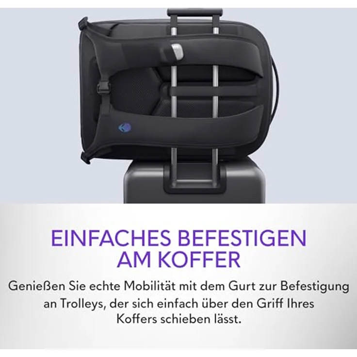 Alienware 18 Backpack - AW7825P, Laptop-Tasche mit ergonomischem Design und hochwertigem Material – Bild 5