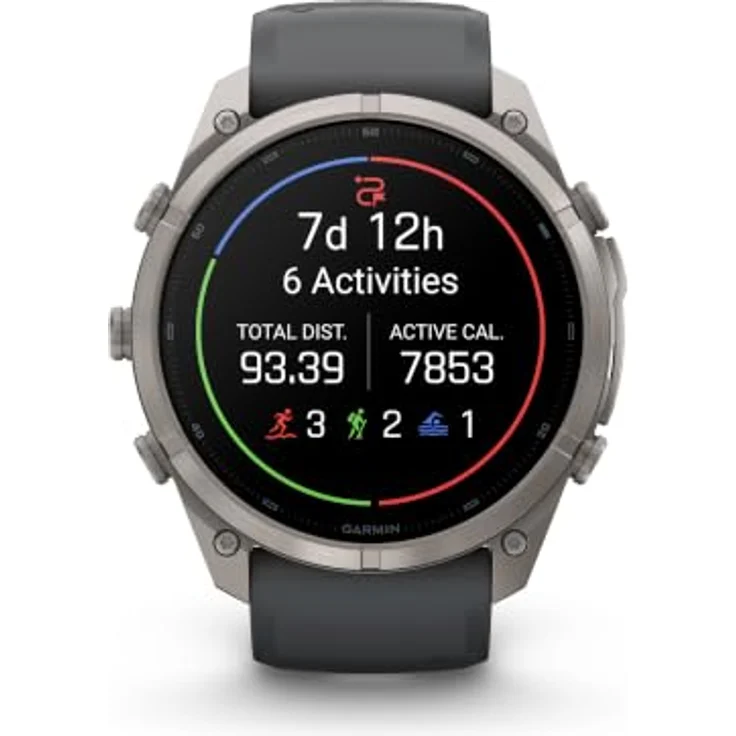 GARMIN FENIX 9 PRO - INREACH, 51 MM Titan Smartwatch mit Saphirglas, LTE-Konnektivität, Graphit/Schwarz – Bild 9