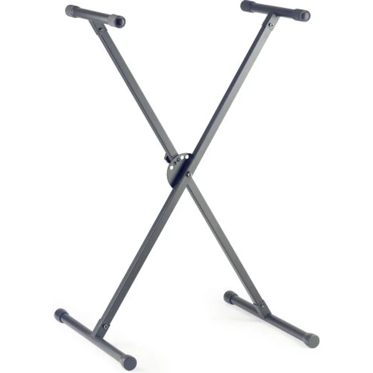 X-Keyboardständer, höhenverstellbar, klein zerlegbar – Bild 1
