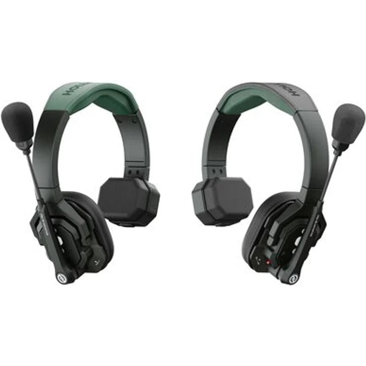 Hollyland Solidcom SE Pro 2S, Drahtloses Headset mit Dual-Mic Geräuschunterdrückung und 400m Reichweite, Ein-Ohr-Version