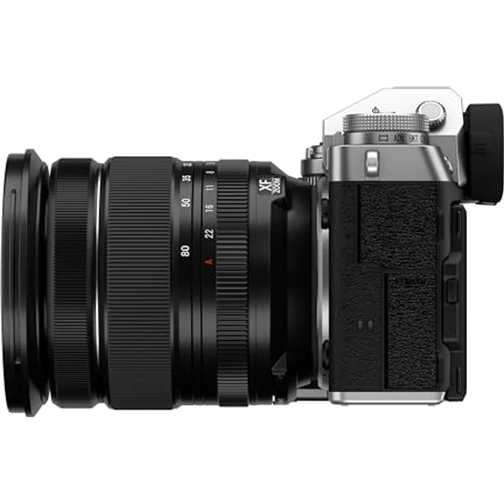 FUJIFILM X-T5 Kit, spiegellose Systemkamera mit 40,2 MP, FUJINON XF 16-80mm F4, 7,6 cm Touchscreen, WLAN, wetterfest, silber – Bild 3