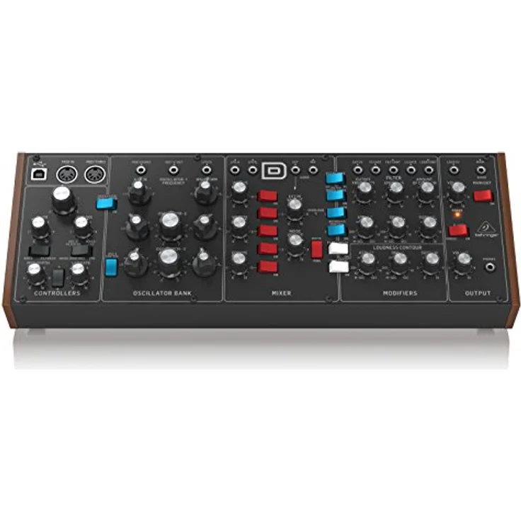 Behringer Model D, Monophoner Analog Synthesizer mit triple-VCO Design und 24dB Kaskaden-Filter – Bild 2