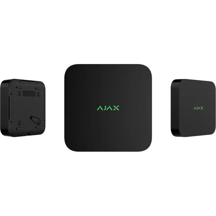 Ajax NET VIDEO RECORDER 16CH, 4K Netzwerkrekorder in Schwarz mit 16 Kanal Unterstützung und 16 TB Festplattenspeicher