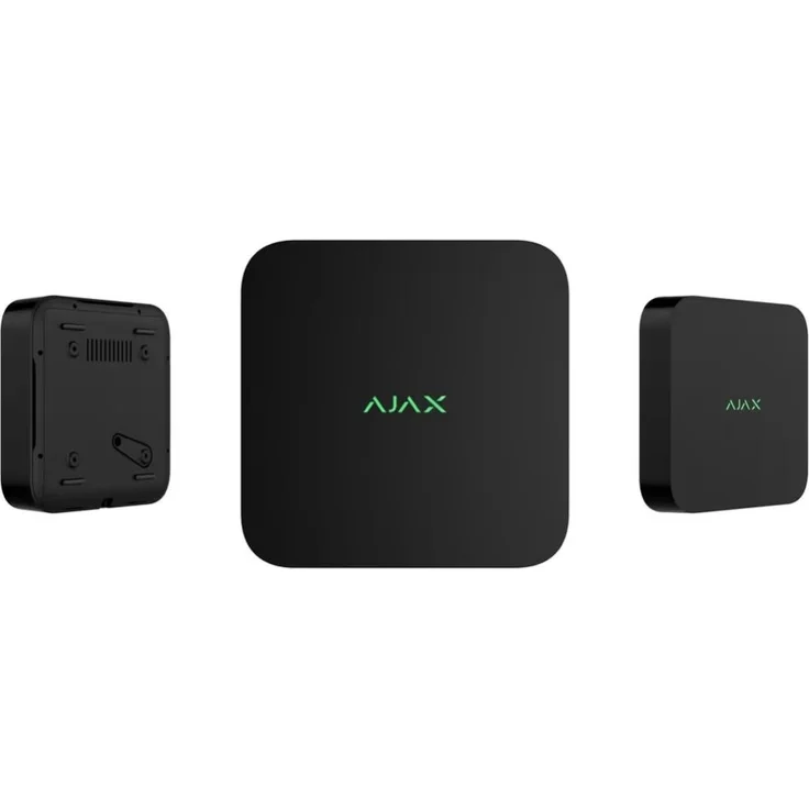Ajax NET VIDEO RECORDER 16CH, 4K Netzwerkrekorder in Schwarz mit 16 Kanal Unterstützung und 16 TB Festplattenspeicher