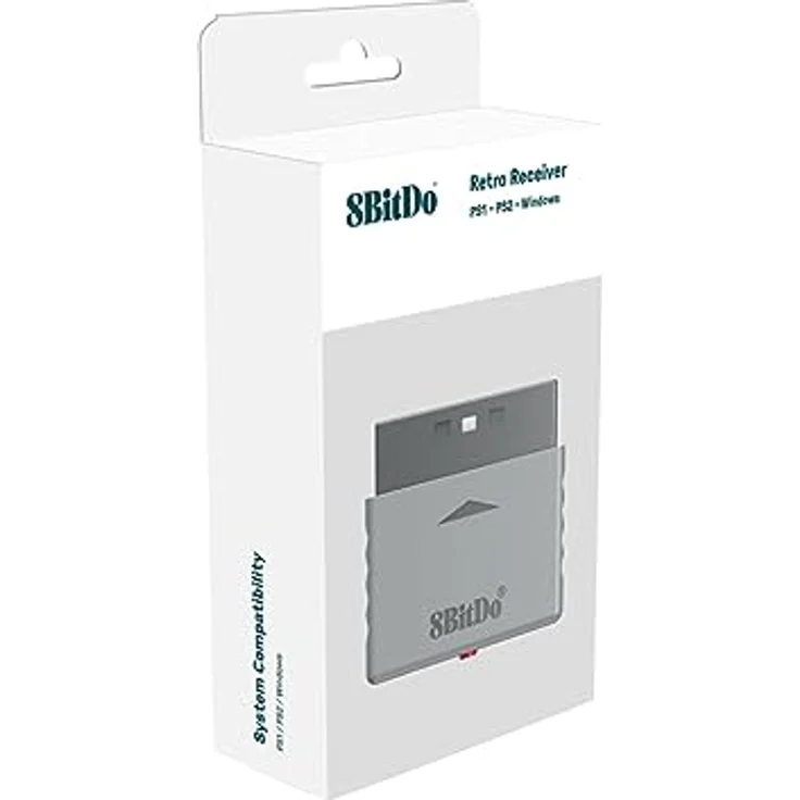 8Bitdo Retro Receiver for PS1, PS2 & Windows, Compatible with Xbox Series Controller, Xbox One Bluetooth Controller, Switch Pro and PS5/PS4 Controller – Bild 5