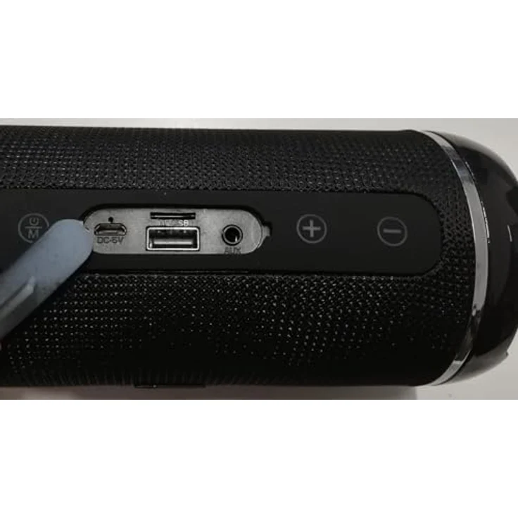 Majestic Cosmos Bluetooth-Lautsprecher, wiederaufladbar, USB, Micro SD, AUX-IN, Schwarz – Bild 3