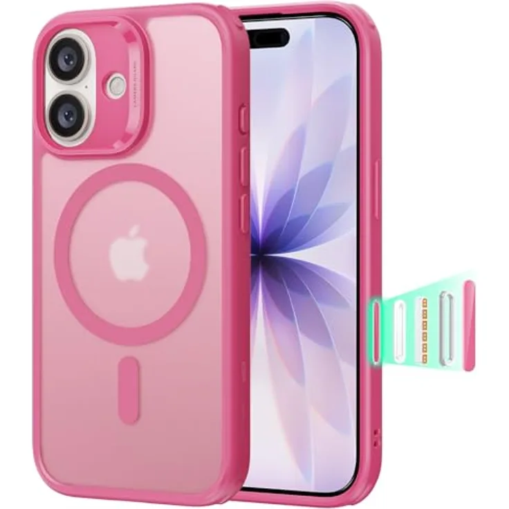 ESR Classic Hybrid HaloLock Case für iPhone 17, transparent, Kamerasteuerung, 3,3m Fallschutz, 1,5kg Magnetkraft