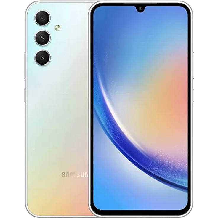 Samsung Galaxy A34 A346B 5G EU 6/128GB, Android, Awesome Silver – Bild 1