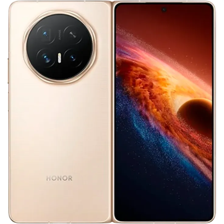 Honor Magic V6, 6.5 Zoll Smartphone mit 50 MP Dreifach Kamera, 512 GB Speicher, WiFi 6E, Gold