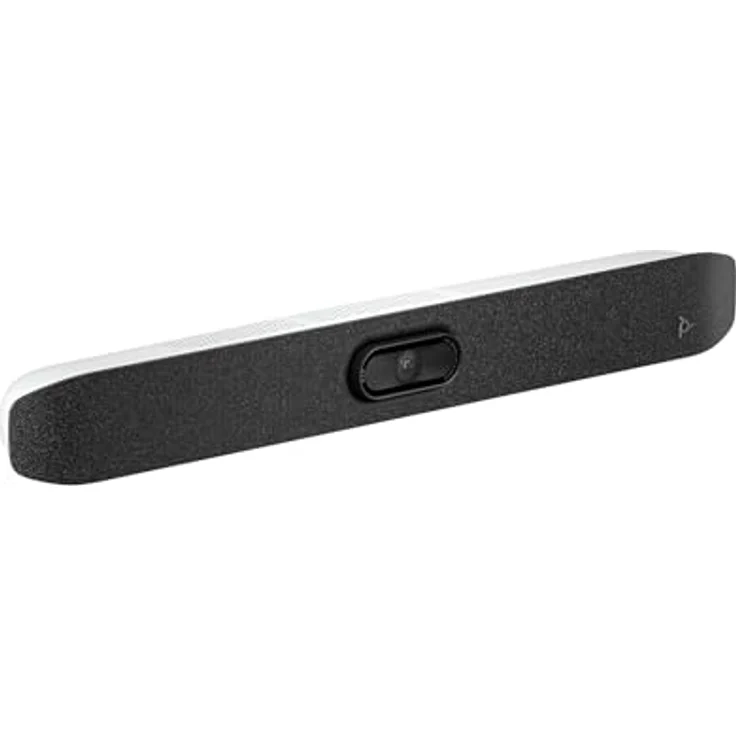 Poly Studio V12, USB Video Bar mit 4K Ultra HD, 5x Digitalzoom und KI-Audio-Technologien, Weiß – Bild 3