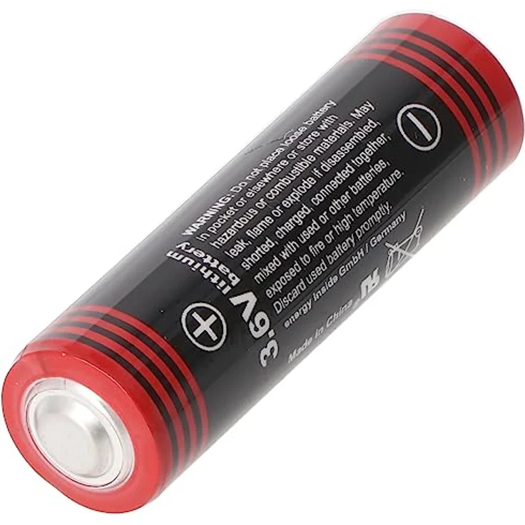 AccuCell LS14505 ER14505 Lithium Batterie AA Mignon, 3,6 Volt, 2400mAh, 10 Jahre lagerfähig, niedrige Selbstentladungsrate – Bild 2