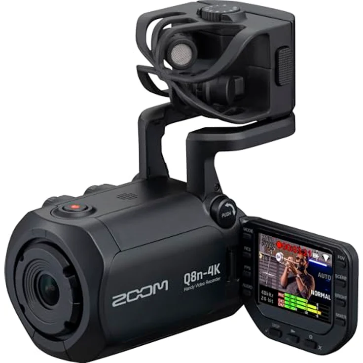 Zoom Q8n-4K, 4K Handy Video Recorder mit austauschbarem Mikrofonkapselsystem und HDR-Aufnahmen – Bild 1