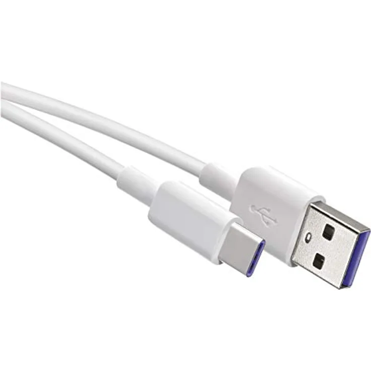 EMOS USB C Kabel 5A auf USB2.0, 1,5 m Typ C Ladekabel Quick-Charge für Smartphones, Handys und Tablets: Huawei, Samsung Galaxy, 480 Mbit/s Datenübertragung