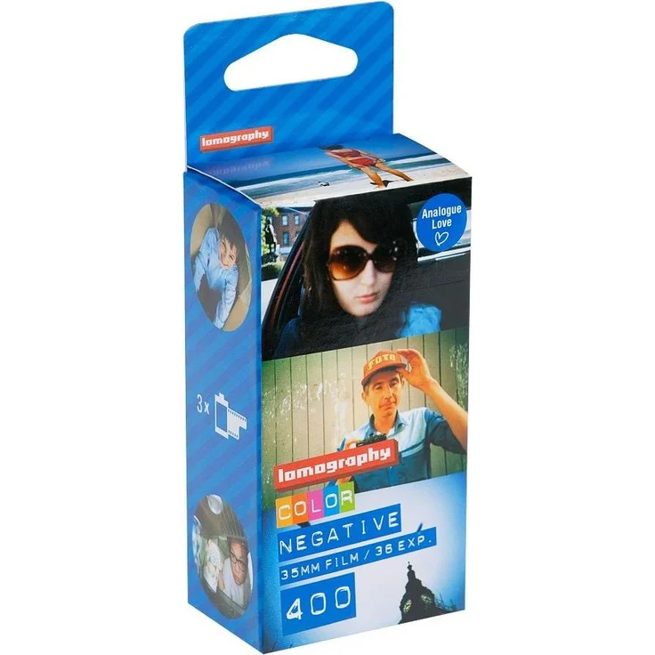 Lomo Color Negative ISO400, 3er Pack Analogfilm für lebendige Farben und feines Korn – Bild 1