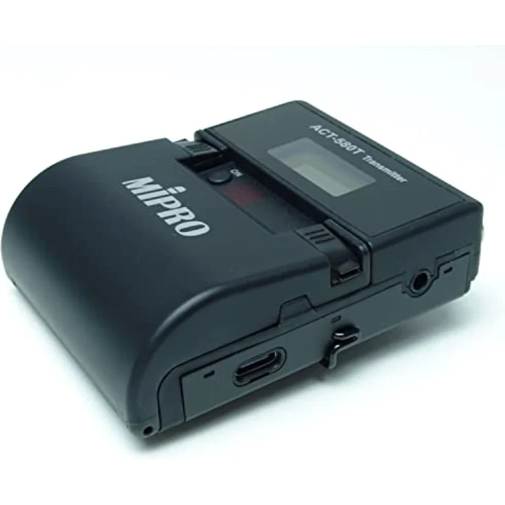 MIPRO ACT-580T, Digitaler Drahtloser Taschensender 5,8 GHz mit Auto Channel Targeting und LCD-Display – Bild 3